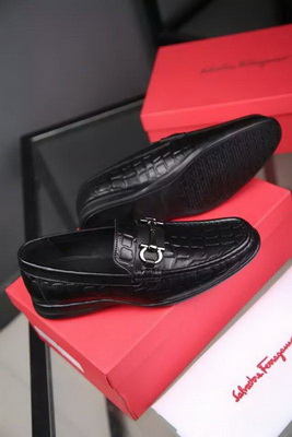 Salvatore Ferragamo Business Men Shoes--089